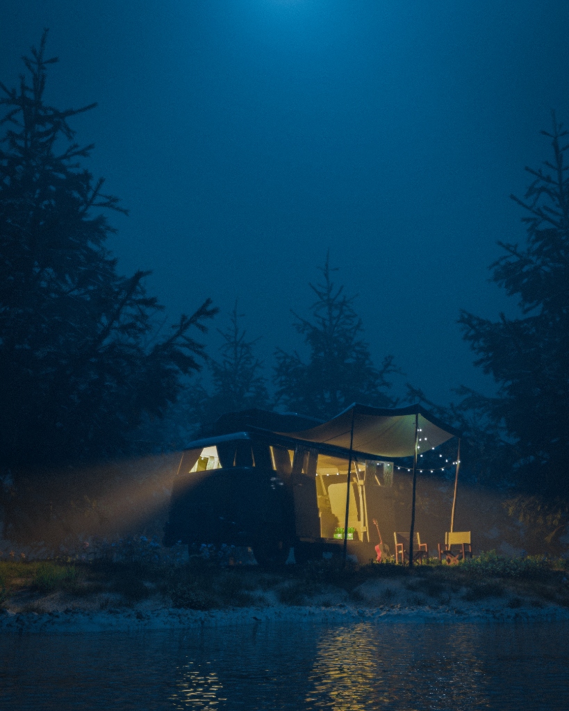 Cinematic 3D Scene