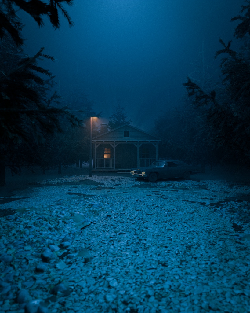 Winter Cabin Retreat