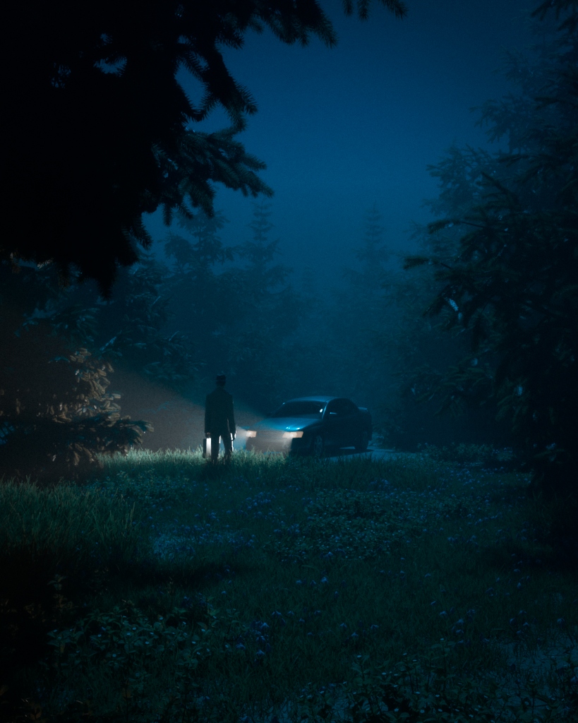 Midnight Forest Drive