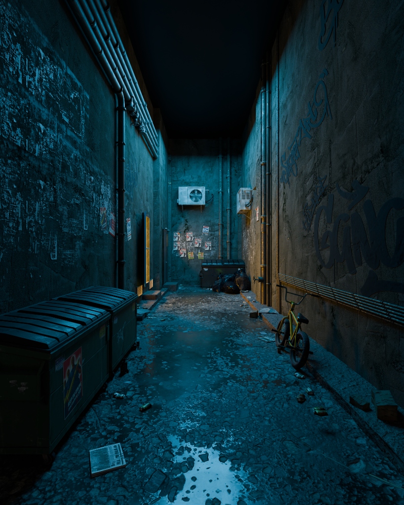 Urban Night Scene